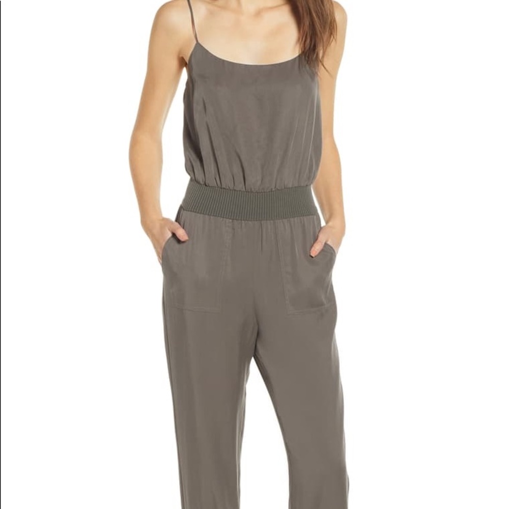 Solcialite Olive Jumpsuit- New